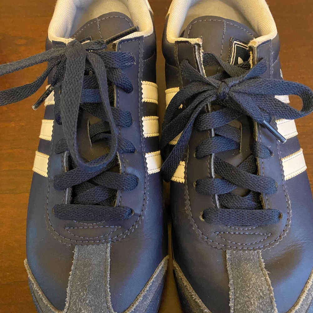 Blue Adidas Samoa